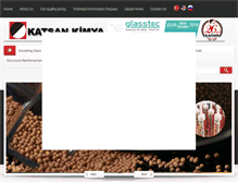 Tablet Screenshot of katsankimya.com.tr
